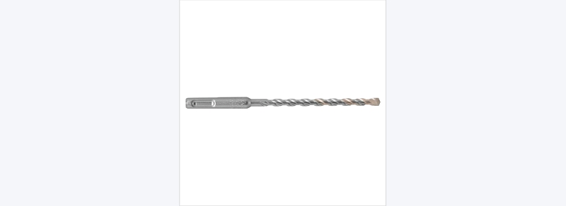Milwaukee M2 48-20-7513 Drill Bit, 3/16 in Dia, 10 in OAL, Spiral Flute, 4-Flute, SDS Shank