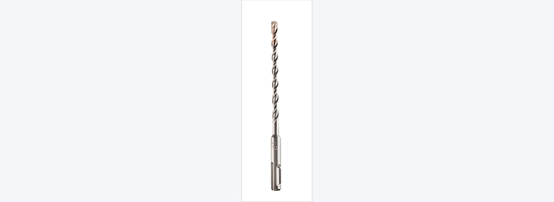 Milwaukee M2 48-20-7532 Drill Bit, 1/4 in Dia, 8 in OAL, Spiral Flute, 4-Flute, SDS Shank