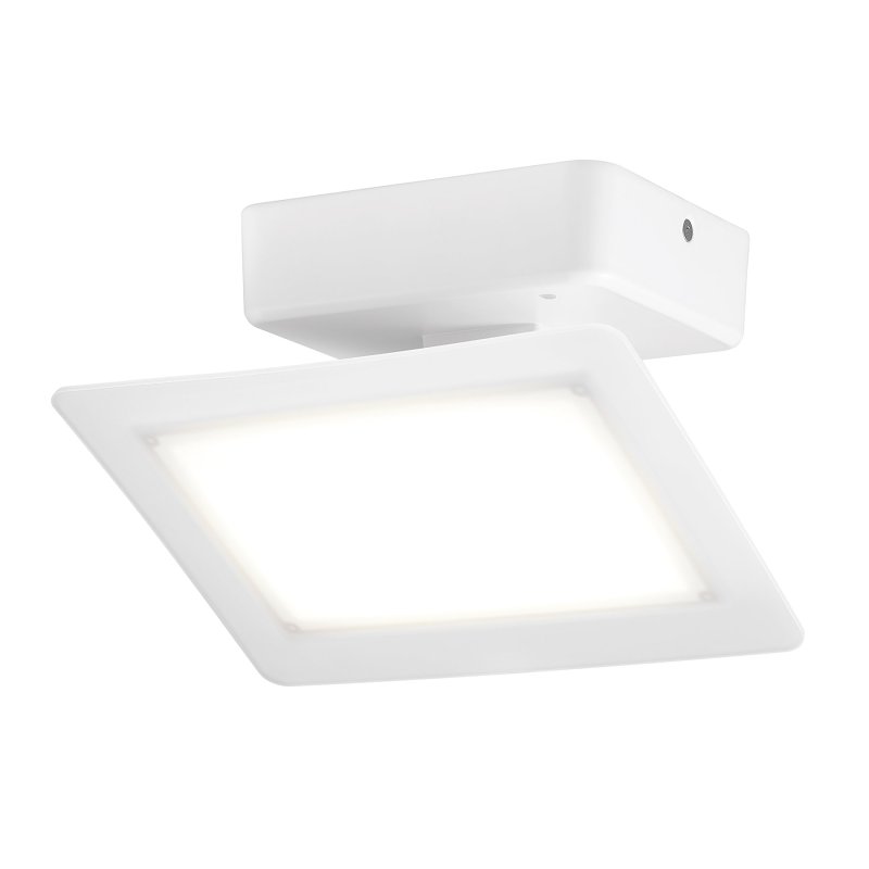 globe 17000194 Dusk-to-Dawn Security Flood Light, LED Lamp, 6000 Lumens, 4000 K Color Temp, White Fixture
