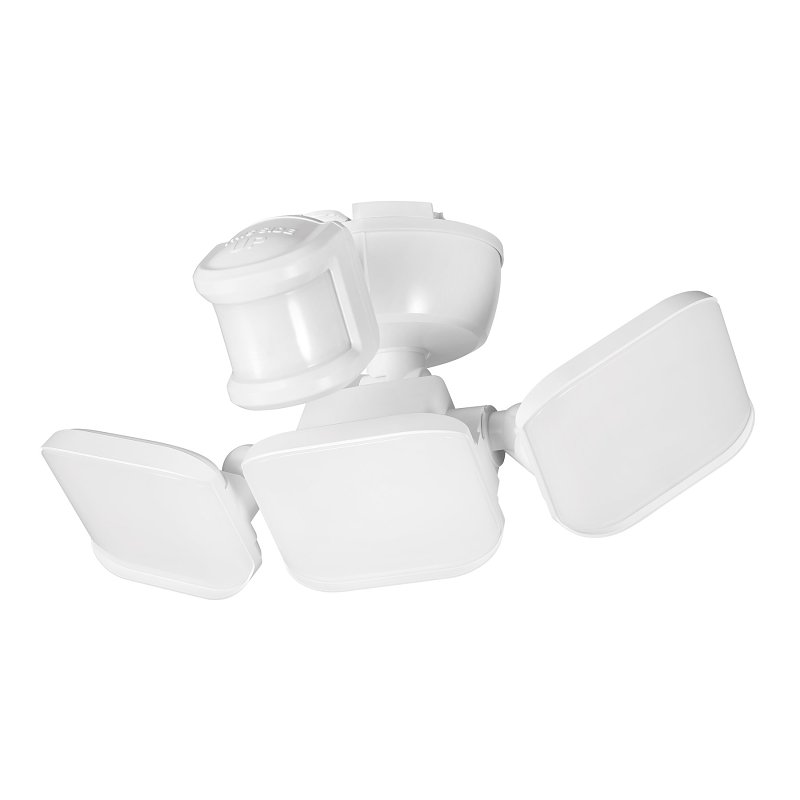 globe 17000275 Security Flood Light, LED Lamp, Daylight, 1100 Lumens, 4000 K Color Temp