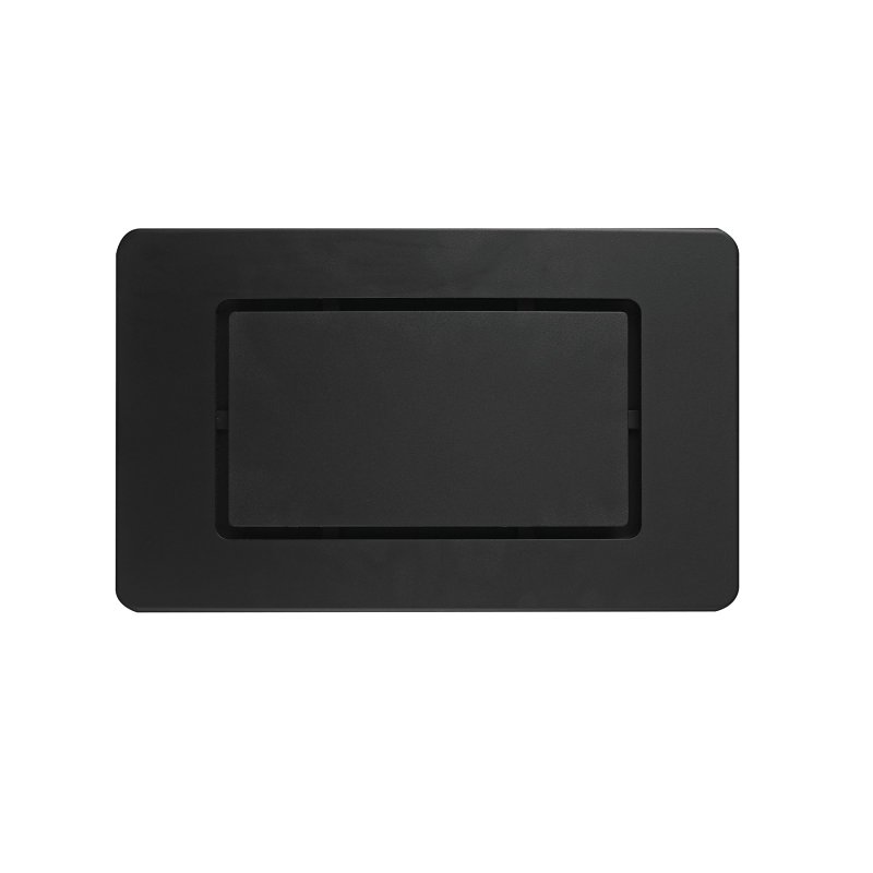 KIT CHIME WIRED BLACK PLASTIC