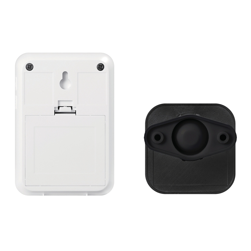 Heath Zenith 18000208 Smart Doorbell Motion Sensor, Plastic, Black/White