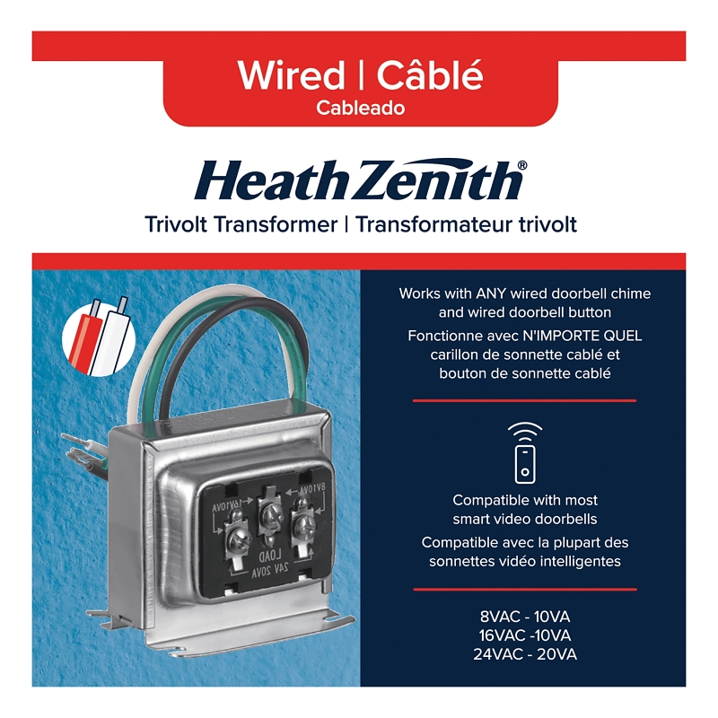 TRANSFORMER WIRED TRI-VOLT