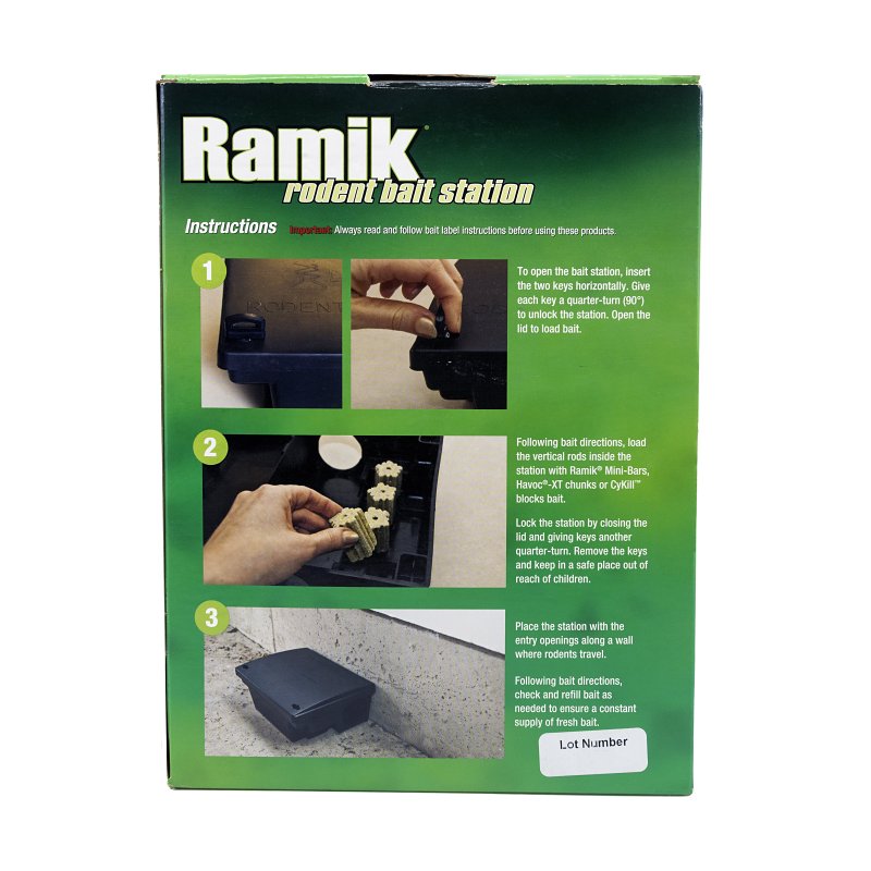 STATION BAIT RODENT BLACK
