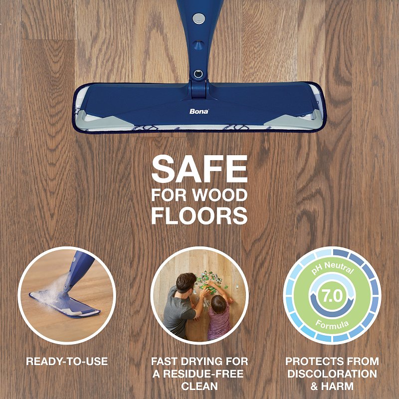 Bona WM700018159 Hardwood Floor Cleaner Refill, 1 gal, Liquid