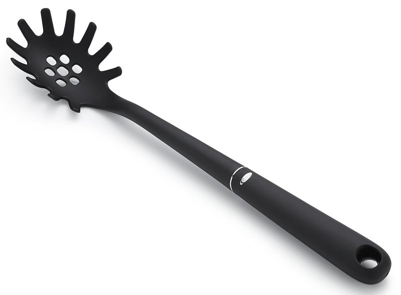 Good Grips 1190900 Non-Stick Spaghetti Server, 13 in OAL, Nylon, Black