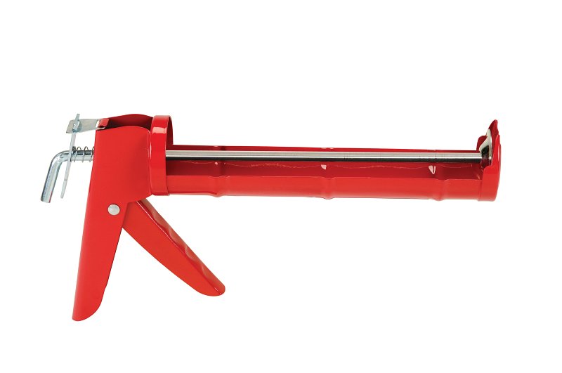 Hyde 46400 Caulk Gun, Red, 10 oz Cartridge