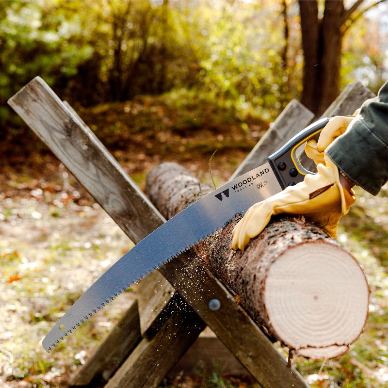 Woodland Tools Co 06-5004-100 Super Duty Saw, 18 in Blade, HCS Blade, 6 TPI, TPR Handle, 24 in OAL