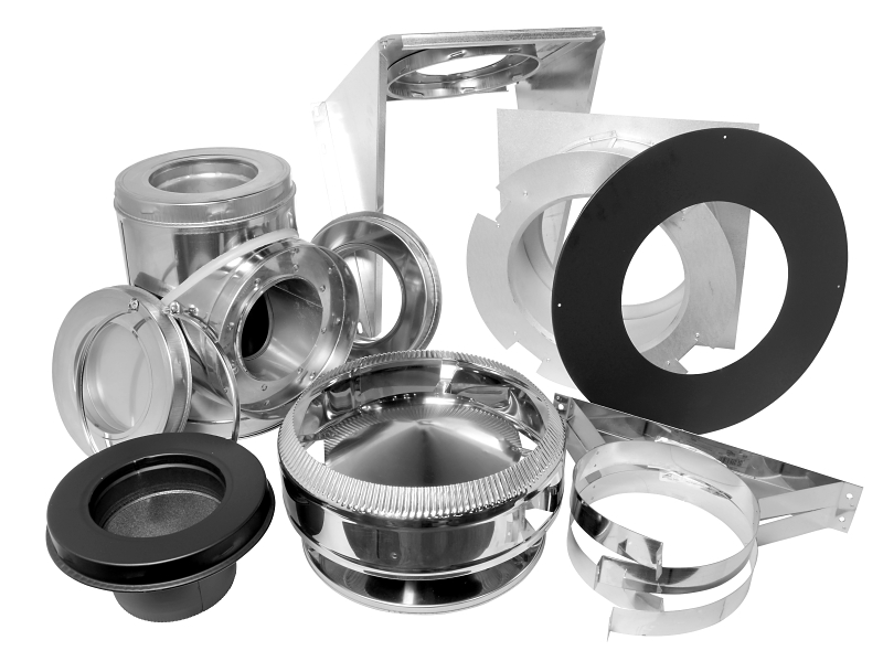Selkirk SuperVent 2100 JM6WSP Wall Support Kit, Specifications: 6 in Size