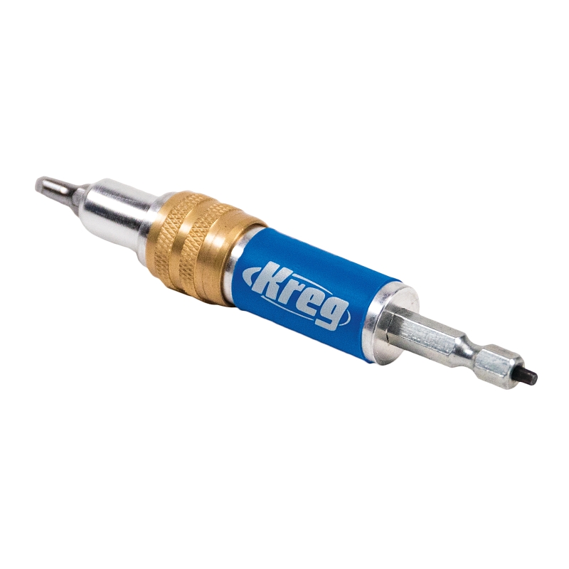 Kreg KDRV-FLIP Quick Flip, 1/4 in Dia Shank, Hex Shank