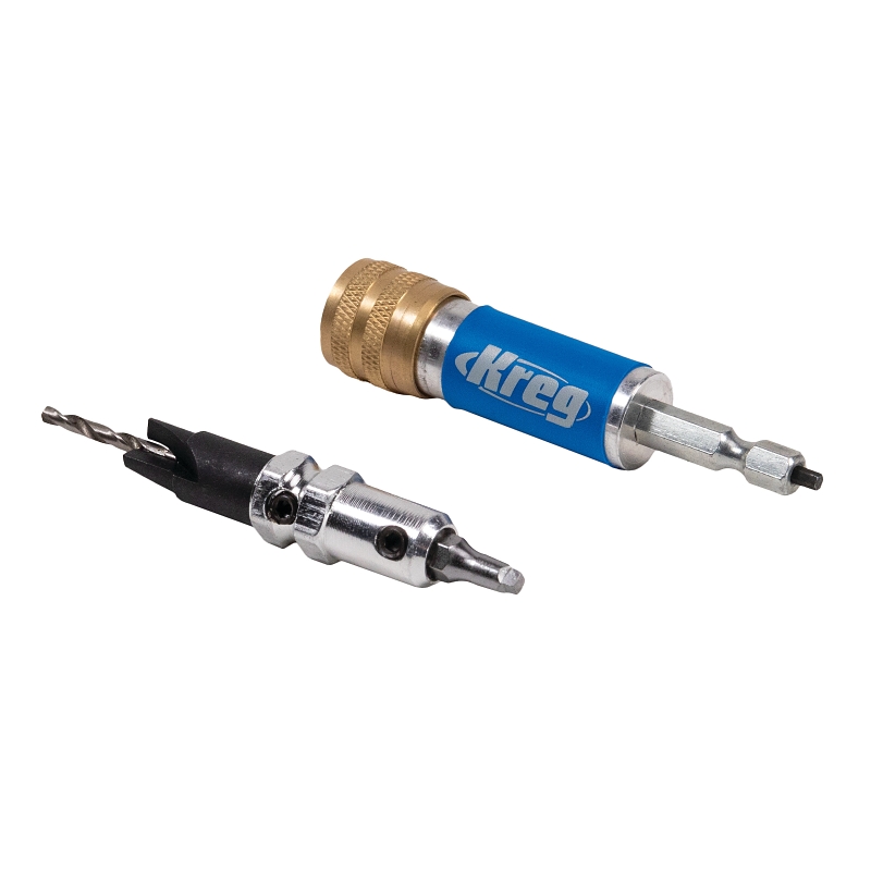 Kreg KDRV-FLIP Quick Flip, 1/4 in Dia Shank, Hex Shank