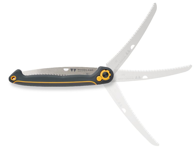 Woodland Tools Co 06-5003-100 Folding Saw, High Carbon Steel Blade, 8 TPI, Composite Handle, Cushioned Grip Handle