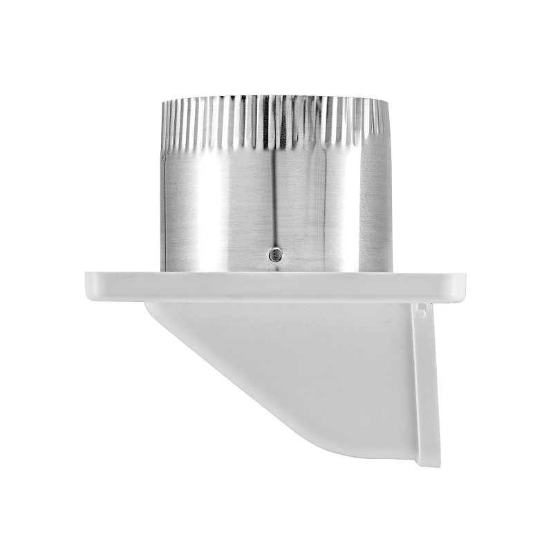Lambro 143WTP Soffit Exhaust Vent, 5-1/4 in OAL, 5-3/4 in OAW, Plastic