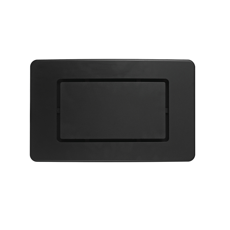 KIT CHIME WIRED BLACK PLASTIC