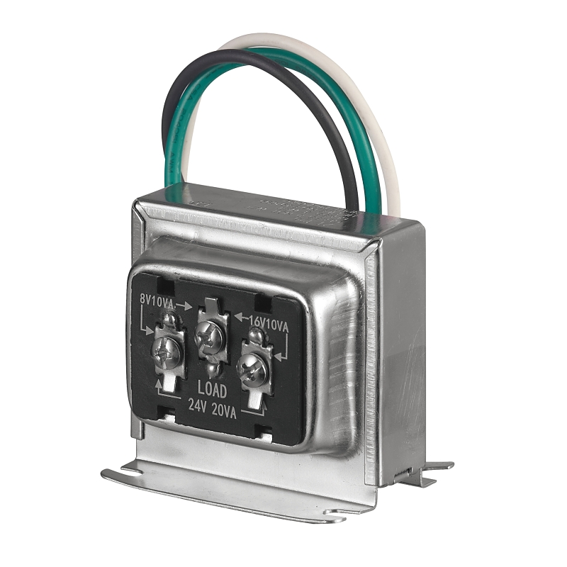 Heath Zenith 18000085 Tri-Volt Doorbell Transformer, Clamp-On, For: Wired Door Chimes