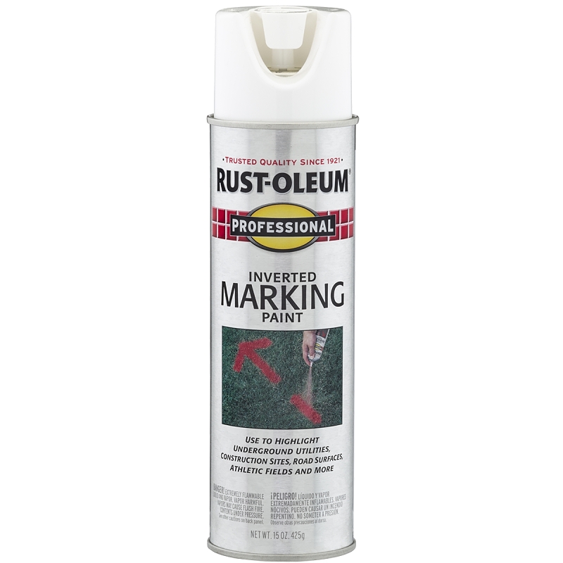 PAINT SPRAY MARKING WHITE 15OZ