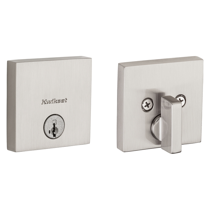 Kwikset Signature Series 258 SQT 15 SMT CP K4 V1 Deadbolt