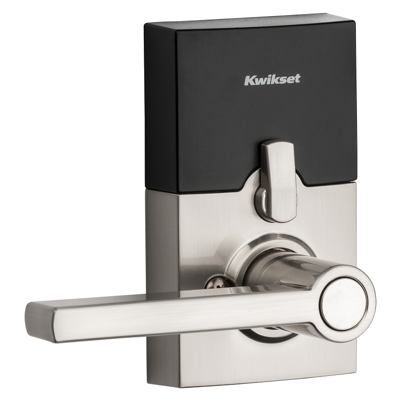 Kwikset SmartCode 917 Series 99170-003 Electronic Entry Lock, Satin Nickel, Residential, AAA Grade, Metal