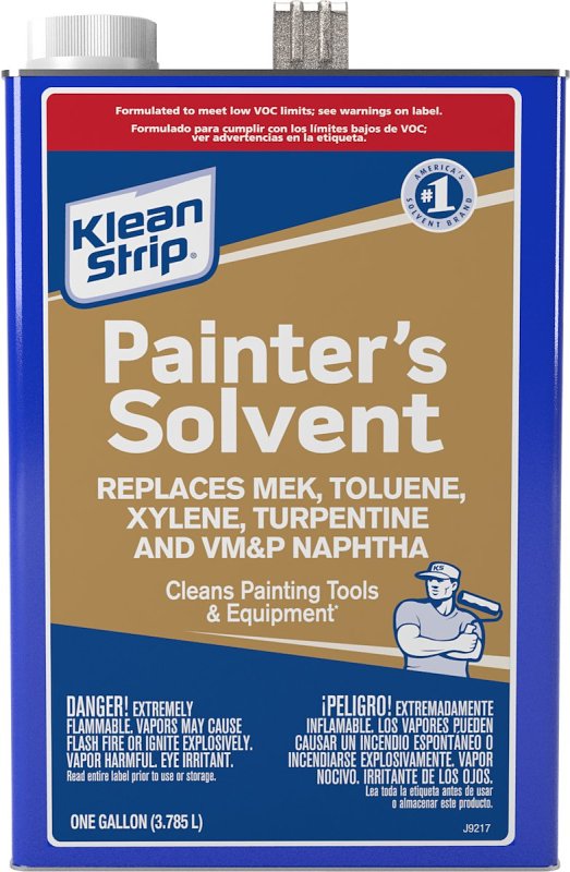 Klean Strip GKSP95000SC Painter's Solvent, Liquid, Water White, 1 gal, Can