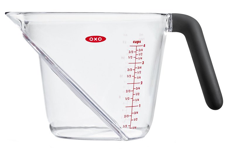 Good Grips 1050030 Measuring Cup, 4 Cup Capacity, Tritan, Clear