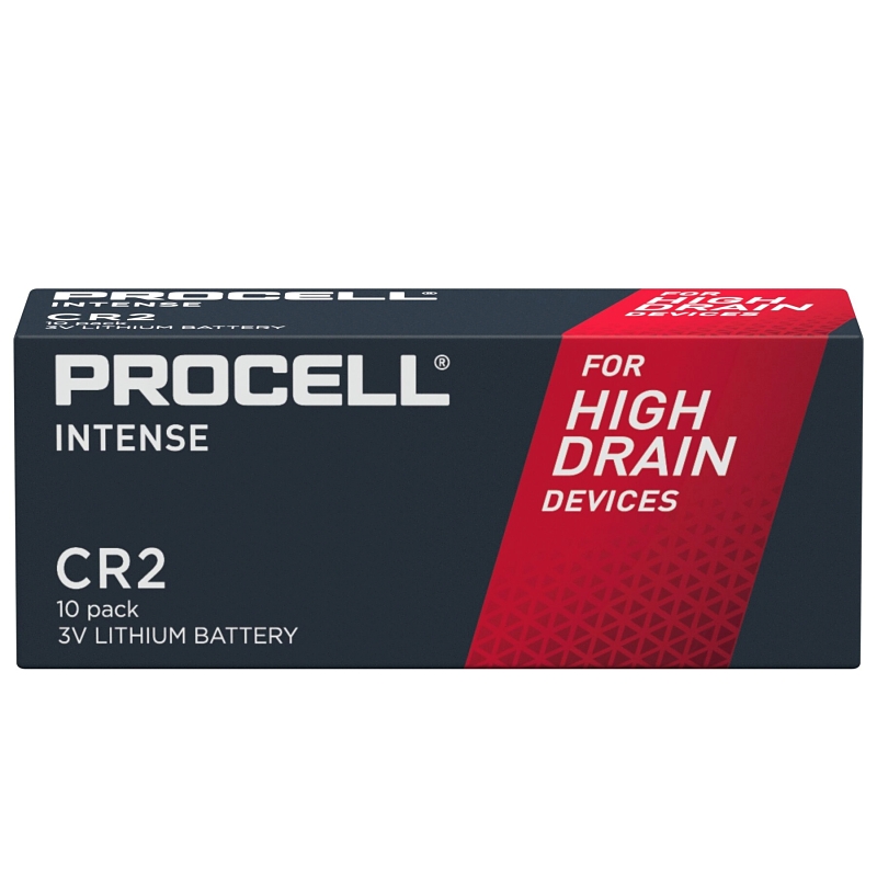 Procell PCCR2 High-Power Battery, 3 V Battery, 920 mAh, CR2 Battery, Lithium Manganese Dioxide, Rechargeable: No