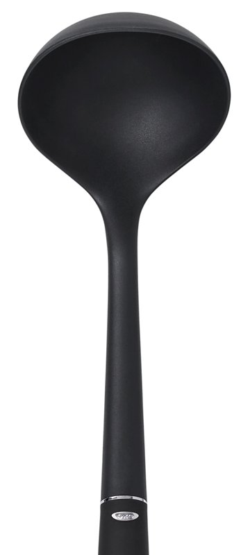 Good Grips 1190800 Non-Stick Ladle, 13 in OAL, Nylon, Black