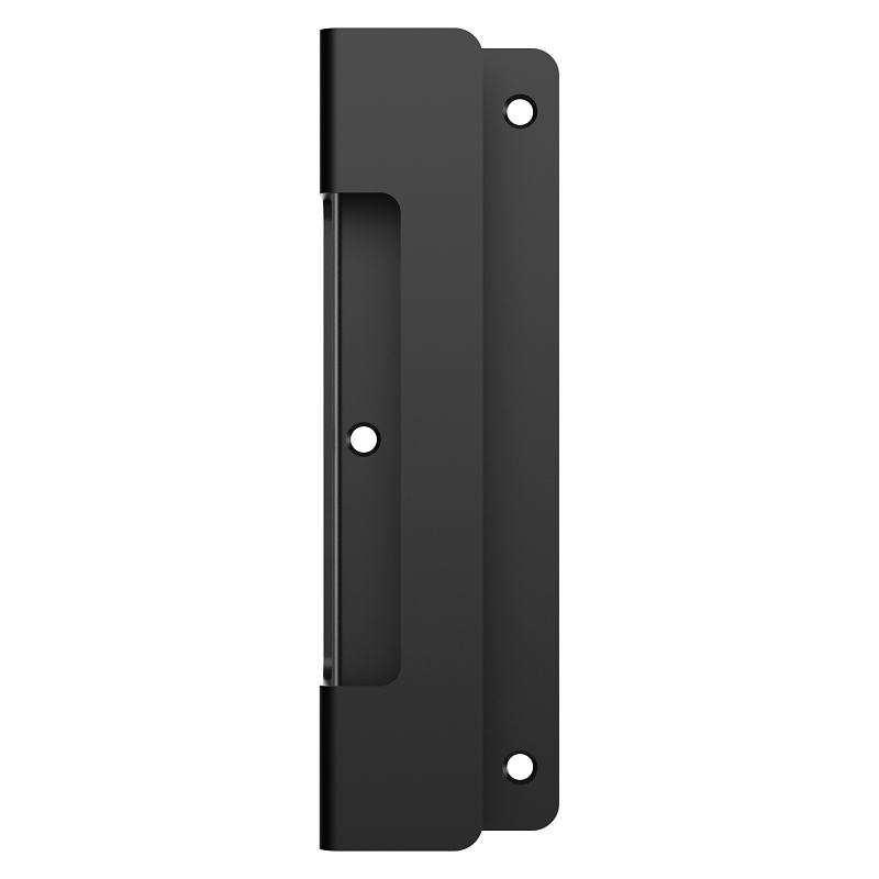 National Hardware N166-029 Modern Gate Pull, 10 in L Handle, Steel, Black