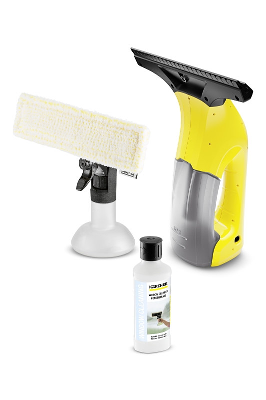 Karcher PowerSqueegee 1.633-041.0 Window Vac, 130 mm OAL, Black/Yellow