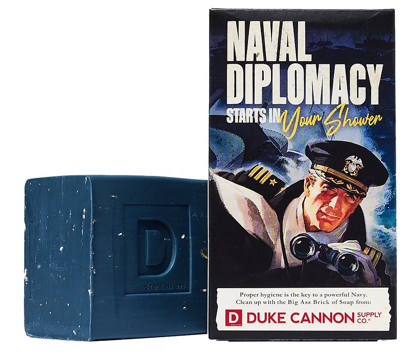 Duke Cannon 03BLUE1 Soap, Blue, Ocean, 10 oz