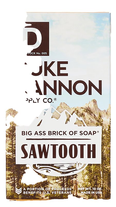 Duke Cannon 1000165 Saw Tooth Soap, Bar, 10 oz