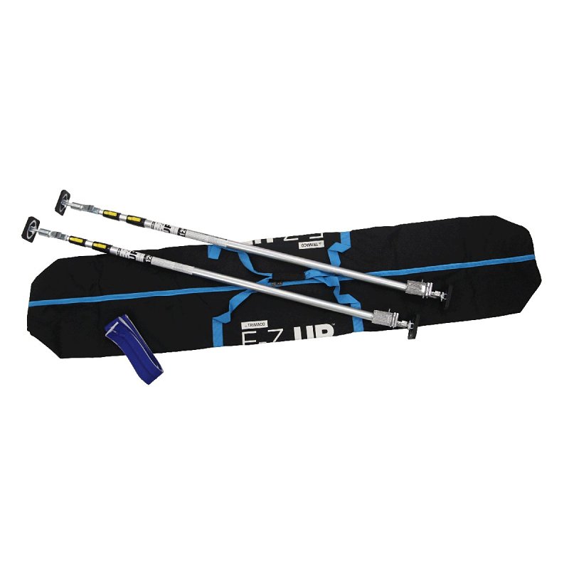 E-Z Up 54745 Dust Containment Pole Kit, Heavy-Duty