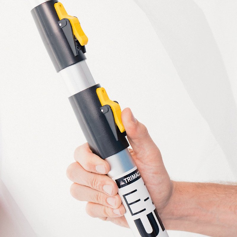 E-Z Up 54746 Dust Containment Pole Kit, Heavy-Duty