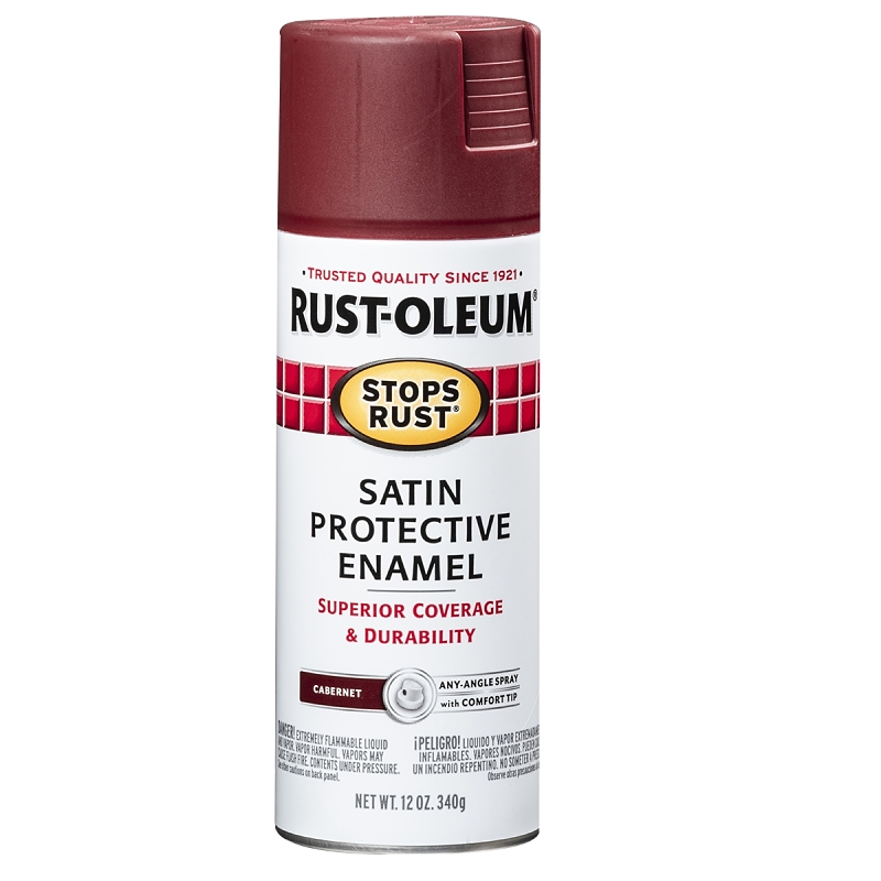 PAINT SPRAY SR SAT CABRNT 12OZ