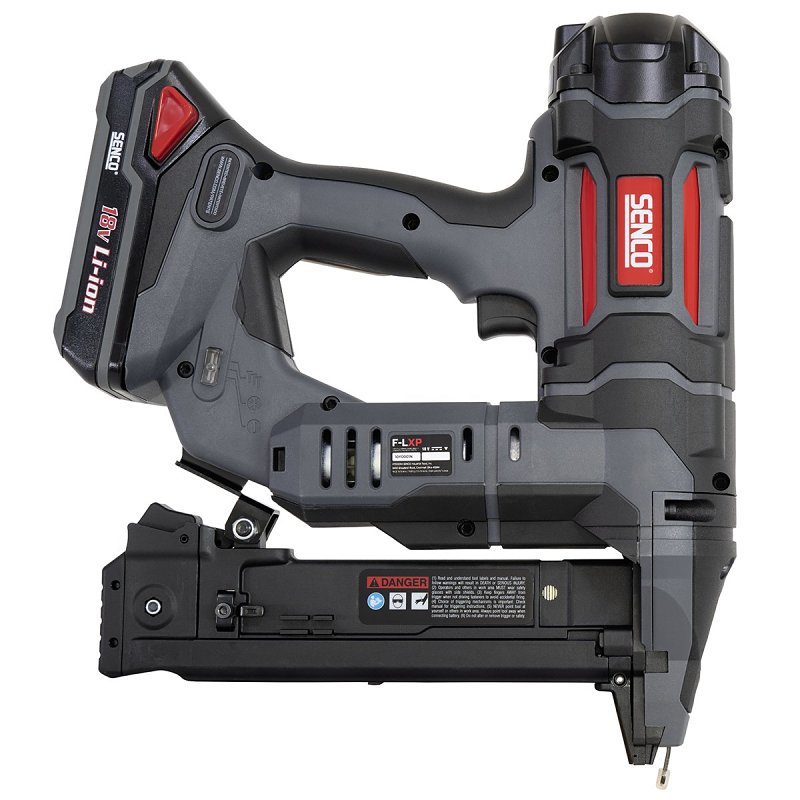 Senco 10Y0001N Stapler, Battery Included, 18 V, 110 Ah, 1/4 in W Crown, 3/8 to 1-1/2 in L Leg, 110 Magazine