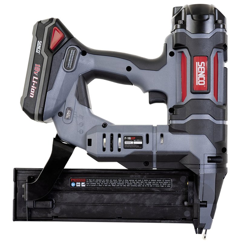 Senco 10N0001N Nailer, Battery Included, 18 V, 110 Magazine, 16 ga Nail, MO Style Nail Fastener