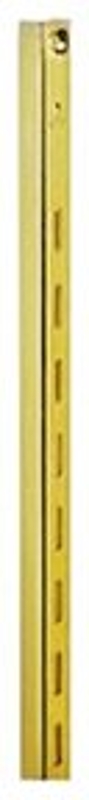Knape & Vogt 80 80 BR 72 Shelf Bracket, 320 lb, Steel, Brass
