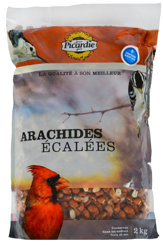 Mon Copain My Buddy 40102 Wild Bird Seed, 2 kg, Ingredients: Shelled Peanuts