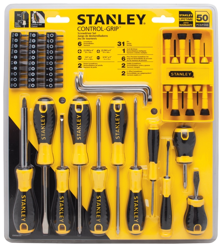 Stanley STHT66585 Screwdriver Set, 50-Piece #VORG2272284, STHT60027