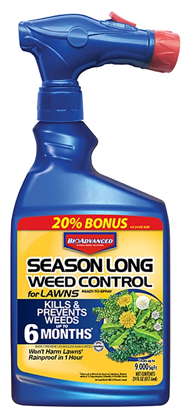 BioAdvanced 704040B Weed Control, Liquid, White, Spray Application, 24 fl-oz