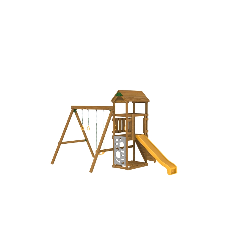 Playstar PS 7712 Series Build It Yourself Playset Kit, Specifications: 24 sq-ft Play Deck, 12 Activities