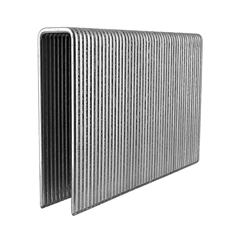 Powernail PowerStaples PS1505 Flooring Staple, 1/2 in W Crown, 1-1/2 in L Leg, 15.5 ga, Carbon Steel, Galvanized/Zinc