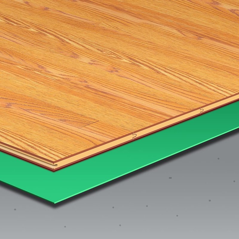 Roberts Quiet Cushion 70-180 Underlayment, 100 sq-ft Coverage Area, 27-1/2 ft L, 43-1/2 in W, 2 mm Thick