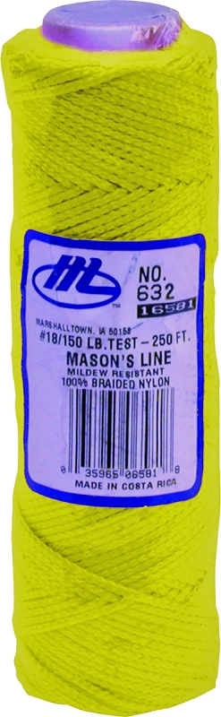 Wellington Puritan 10006 Nylon Braided Chalk & Mason Line 