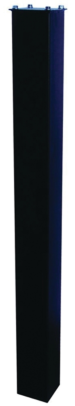 Mail Boss 7121 Series Spreader Plate, Black, 43 in L, 4 in W, 4 in H, Steel, Galvanized