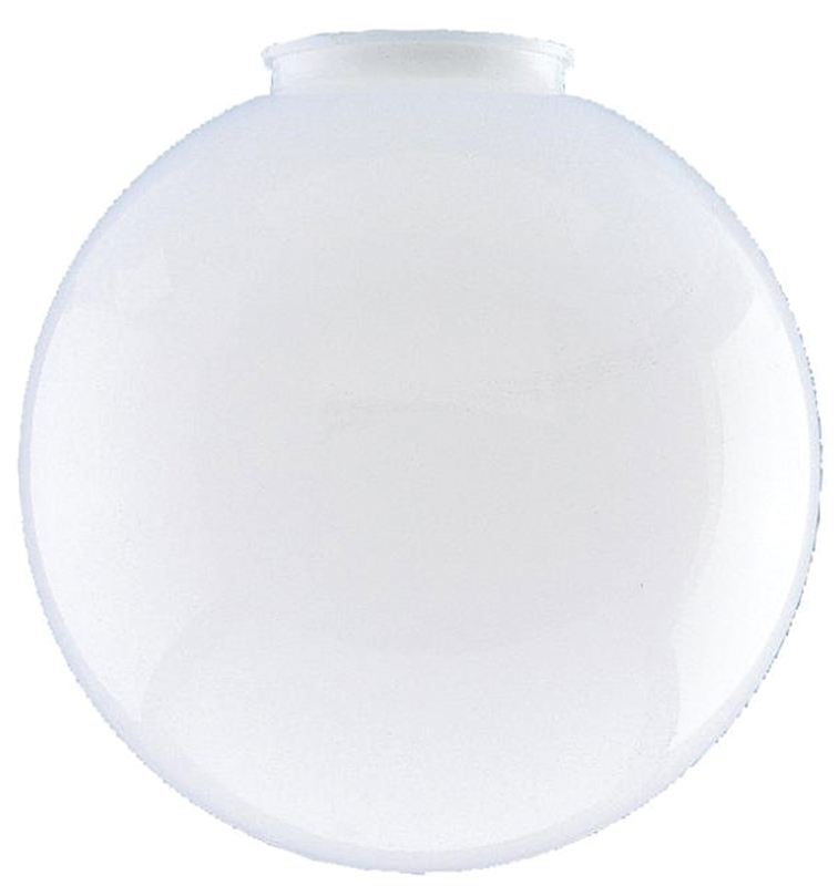 Westinghouse 8190000 Light Shade, 7-15/16 in Dia, Globe, Acrylic, White
