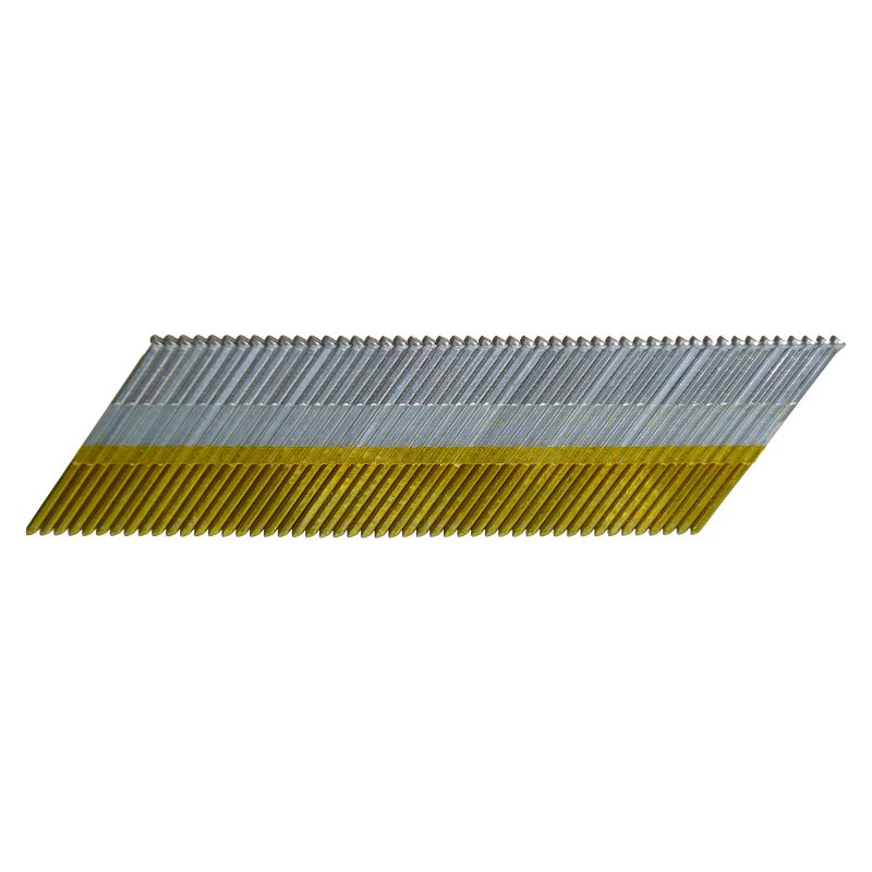 Metabo HPT 24202S Series Finish Nail, Angled Collation, 1-1/2 in L, 15 ga Gauge, Electro-Galvanized