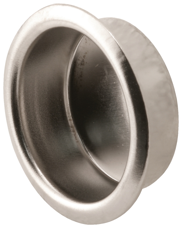 thumbnail image 2 of Prime-Line Pocket Door Passage Pull - Satin Chrome Mortise Latch For Sliding Doors 2 of 9