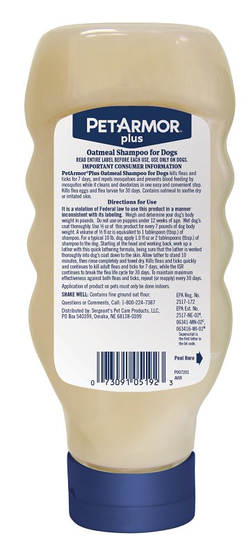 PetArmor 5192 Shampoo, Tropical Breeze, 18 oz