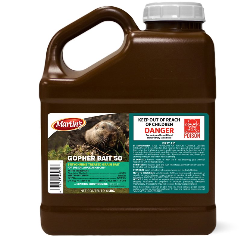 Martin's 82004695 Gopher Control Bait, 32 acre Coverage