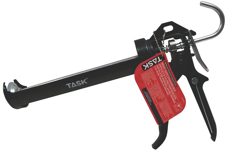 Task T37075 Cradle Caulk Gun, Black, Trigger Handle